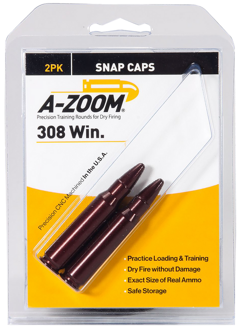 A-Zoom 12228 Rifle Snap Cap 308Win 2Pack