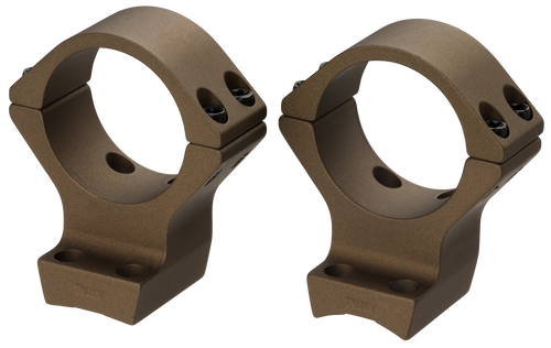 Browning 12535 X-Bolt Scope Mount System X-Lock Burnt Bronze Cerakote Aluminum 30mm Tube, Medium Rings