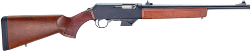 Henry H027H9S Homesteader w/Sig/S&W Mag Well Adapter 9mm Luger 10+1 16.37" Blued Steel Threaded Barrel, Black Anodized Aluminum Drilled & Tapped Receiver, American Walnut Wood Fixed, Ambidextrous