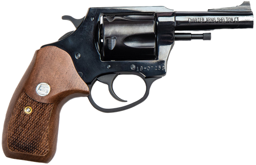 Charter Arms 34431 Bulldog Special Classic Large 44 Special, 5 Shot 3" Blued Carbon Steel Barrel, Cylinder & Frame w/Wood Grip