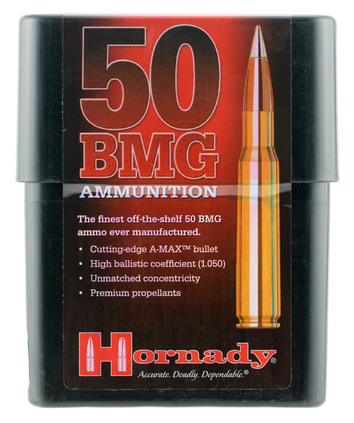 Hornady 8270 Match  50BMG 750gr Hornady A Max 10 Per Box/10 Case