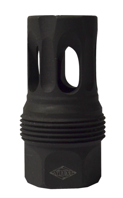 Yankee Hill 444532 sRx Q.D. Flash Hider Short Black Phosphate Steel with 5/8"-32 tpi for sRx Adapters
