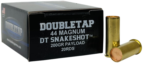 DoubleTap Ammunition 44MSS2 Snake Shot  44RemMag 200gr 20 Per Box/50 Case
