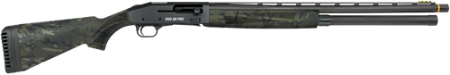 Mossberg 85166 940 Pro 12 Gauge 9+1 3" 24", Tungsten Gray Optic Cut Rec, Black Multicam Synthetic Furniture, Adj. Shim Stock, Gold Oversized Controls, HiViz Fiber Optic Sight, Ext. Chokes