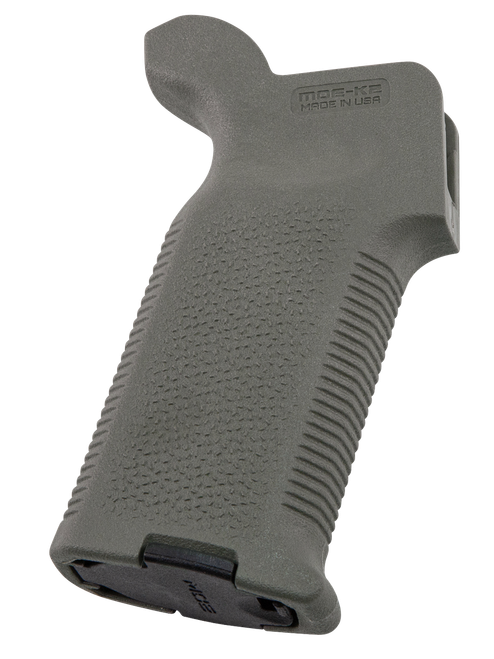 Magpul MAG522-ODG MOE-K2 Grip Aggressive Textured OD Green Polymer for AR-15, AR-10, M4, M16, M110, SR25