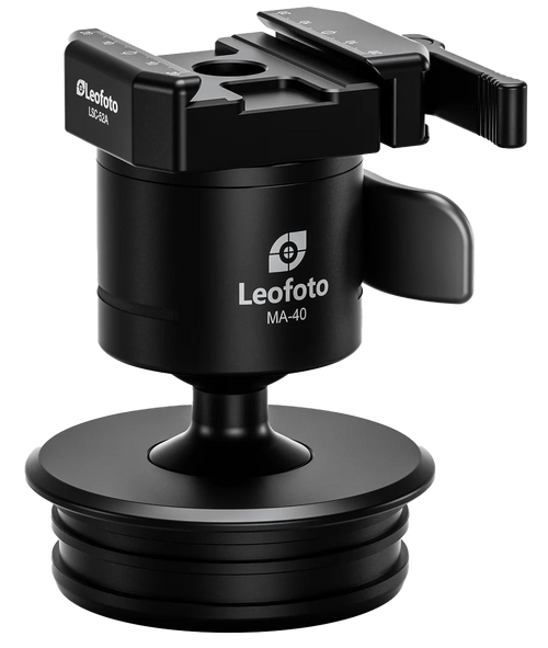 Leofoto Usa MAB-75X MAB-75X Ball Head Black Aluminum