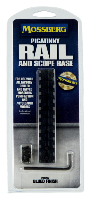 Mossberg 95207 Picatinny Rail/Scope Mount  Black