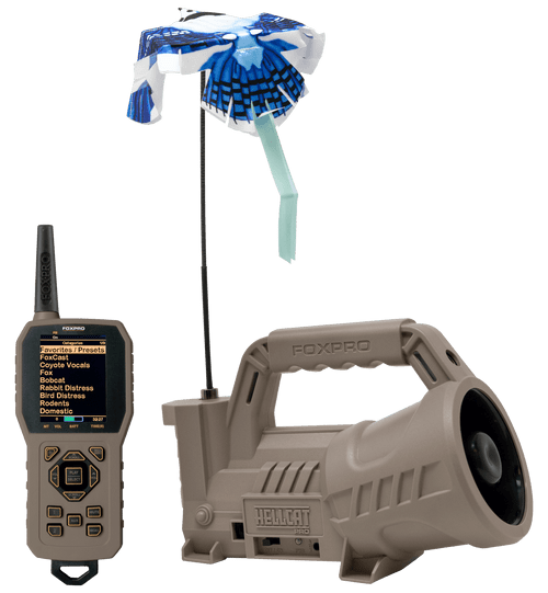 Foxpro HELLCATPRO Hellcat Pro  Digital Call Attracts Predators Features TX1000 Transmitter Tan ABS Polymer