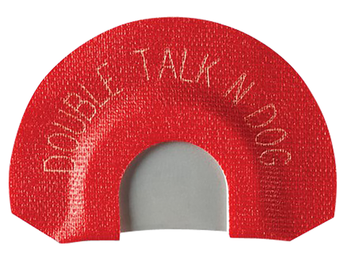 Johnny Stewart Wildlife Calls JSDIA9 Double Talk'n Dog  Diaphragm Call Double Reed Coyote Sounds Red
