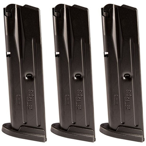 P250/P320 FS MAGAZINE 9MM LUGER 10RD BLACK 3/PACK