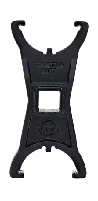 Wheeler 1199468 Castle Nut Crowfoot Wrench Black Steel