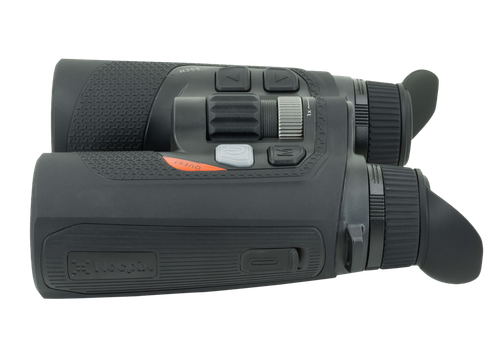 Nocpix QUESTH35R Quest H35R LRF Thermal Rangefinding Binocular Black 3x35mm, 640x480 12 Microns 60Hz Resolution, Zoom Digital 8x
