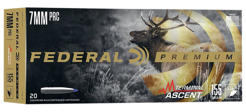 Federal P7PRCTA1 Premium Terminal Ascent 7mmPRC 155gr 20 Per Box/10 Case