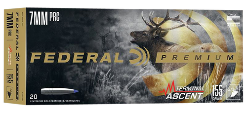Federal P7PRCTA1 Premium Terminal Ascent 7mmPRC 155gr 20 Per Box/10 Case