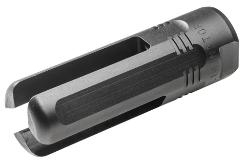 SureFire 3PELIMINATOR7625824 3P Eliminator Flash Hider Black Nitride Stainless Steel with 5/8"-24 tpi Threads & 2.80" OAL for 7.62x51mm NATO AR-10