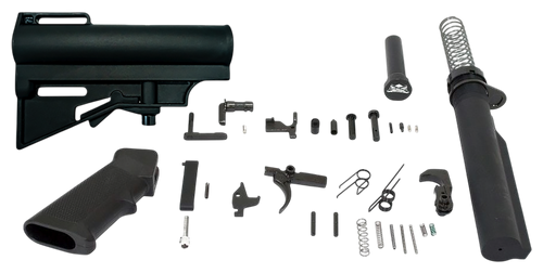 Dpms Panther Arms DP51655159027 Car Blade Lower Build Kit Pistol AR-15 Black