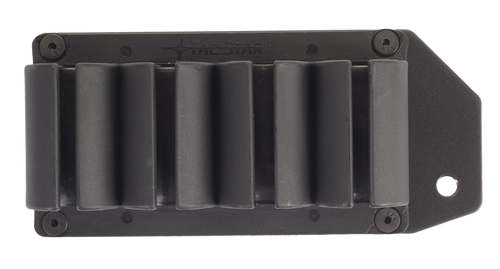 TacStar 1081130 SideSaddle  Rem 870/1100/1187 20 Gauge 4rd Black Polymer w/Aluminum Mounting Plate