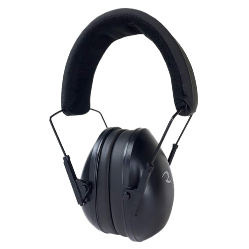 Radians CSE40BX Tactical Lowset Passive Muff Polymer 21 dB Over the Head Black Adult 1 Pair