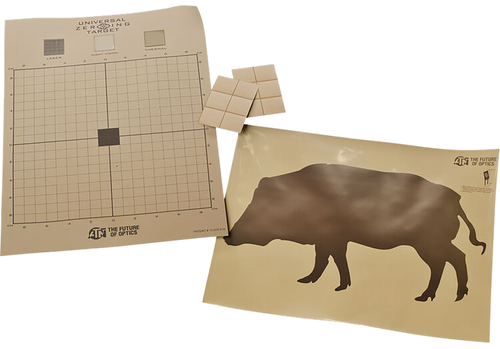 ATN ACMKIRTGBR Thermal Target Kit Boar Paper 30" x 24" Brown Includes 12 Plasters/2 Targets