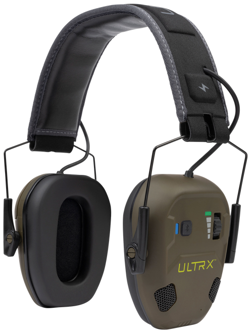 Allen 4170 Bionic Fuse Earmuff Over the Head Flat Dark Earth Bluetooth Enabled