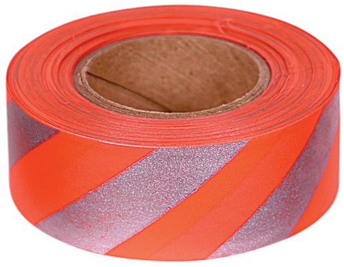 Allen 46 Flagging Tape Reflective Orange 150' Roll
