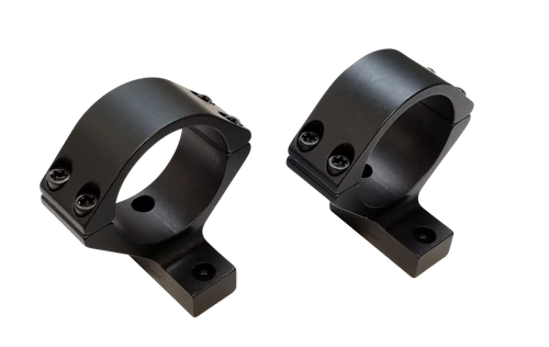 Talley B740719 Scope Mount/Ring Combo  Black Aluminum 30mm Tube Browning A-Bolt 3 Medium Rings Short/Long Action 0 MOA