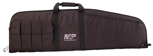 M&P Accessories 110015 Duty Series Medium Case Black Nylon Foam Padding