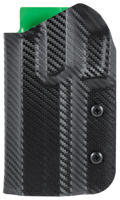 Uncle Mike's 54RNC74BGL Range/Competition Holster OWB Black/Green Boltaron Belt Slide Fits Sig X5 Left Hand