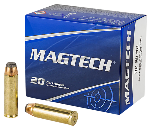 Magtech 500B Range/Training  500S&WMag 325gr Semi Jacketed Soft Point Flat 20 Per Box/25 Case