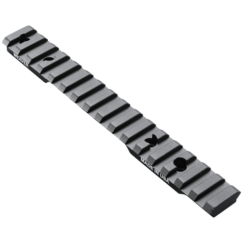 Weaver Mounts 99473 Multi-Slot Base  Extended Black Anodized Aluminum Fits Browning AB3 Short Action