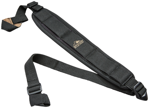 Butler Creek 80023 Comfort Stretch Shotgun Sling Black Neoprene w/Non-Slip Grippers 2.50" Wide Adjustable Design