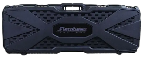 Flambeau 6500AR  Tactical Rifle Case Black Polypropylene Water Resistant
