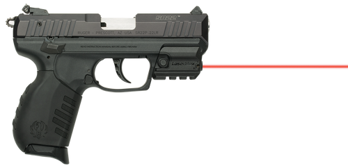 LaserMax LMSRMSR Red Rail Mounted Laser  Ruger SR22/SR9/SR40 Black