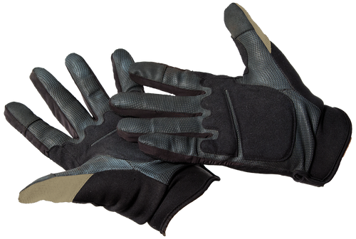 Caldwell 1071004 Ultimate Shooting Gloves Tan Small/Med Velcro