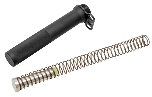 CMMG 55CA65A Receiver Extension Kit  Black Buffer Tube, Carbine Buffer, Ambi Sling Mount End Plate, Fits AR-15 Pistol