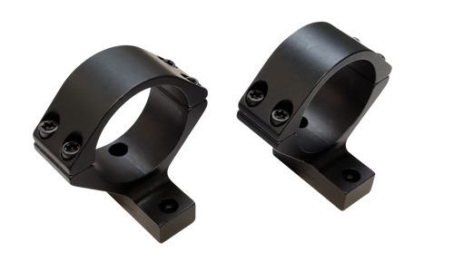 Talley B950719 Scope Mount/Ring Combo  Black Aluminum 1" Tube Browning A-Bolt 3 High Rings Short/Long Action 0 MOA