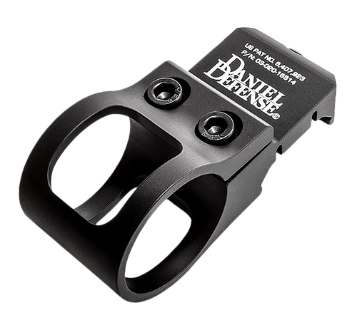 Daniel Defense 0302016514 Offset Flashlight Mount with 1" Diameter Aluminum Black Hard Coat Anodized