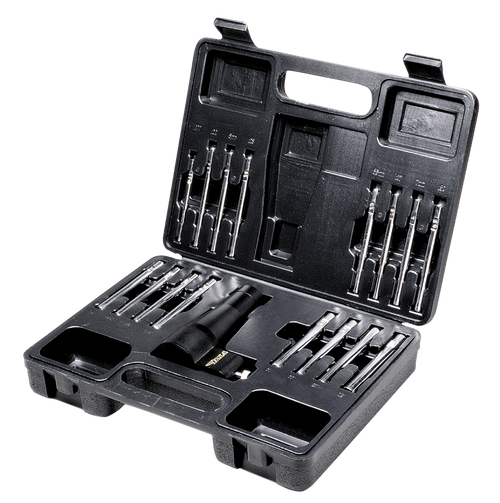 BSA BS30 Bore Sight Kit Pistol/Rifle Multi-Caliber Hard Case 15 Arbors