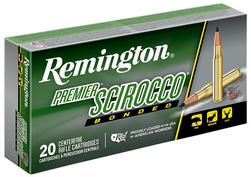 Remington Ammunition 29335 Premier Scirocco Bonded 7mmRUM 150gr Swift Scirocco Bonded 20 Per Box/10 Case