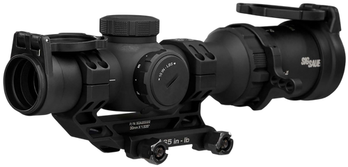 Sig Sauer Electro-Optics SOTMC61000 Tango-MSR  Black 1-6x24mm, 30mm Tube Illuminated BDC Reticle