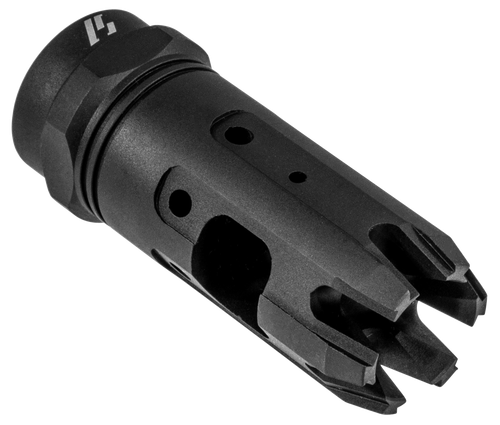 Strike Industries MK9COMP Mini King Comp Black Steel with 1/2"-28 tpi Threads & 2.30" OAL for 9mm Luger AR-Platform