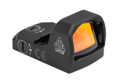Leapers OPRMR20R OP3 Micro Single Dot Black Anodized 1x 4 MOA Red Dot Reticle