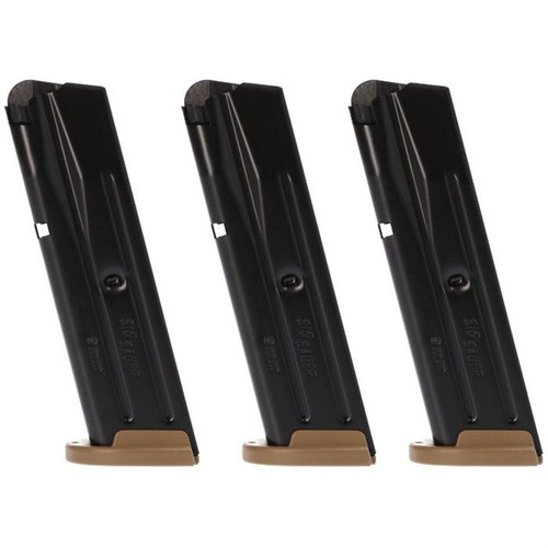 P250/P320 FS MAGAZINE 9MM LUGER 10RD COYOTE 3/PACK