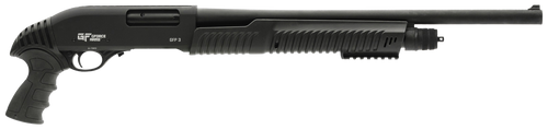 Gforce Arms GFP3REX GFP3REX  12 Gauge Pump 3" 4+1 20" Black Steel Barrel, Black Picatinny Rail Receiver, Black Rubber Grip