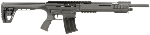 Tokarev USA 21000103 TAR  12 Gauge Semi-Auto 3" 5+1 18.50" Black Steel Barrel, Black Receiver w/Picatinny Rail, Black Fixed Synthetic Stock