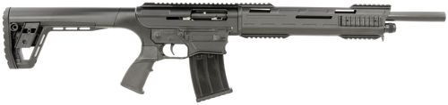 Tokarev USA 21000103 TAR  12 Gauge Semi-Auto 3" 5+1 18.50" Black Steel Barrel, Black Receiver w/Picatinny Rail, Black Fixed Synthetic Stock