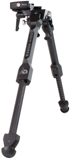 Odin Works BPPRIZMARCABLK Precision Bipod Arca Black 4.0"-14.50" 6061 Aluminum/303 Stainless Steel