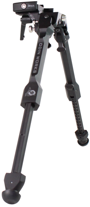 Odin Works BPPRIZMARCABLK Precision Bipod Arca Black 4.0"-14.50" 6061 Aluminum/303 Stainless Steel