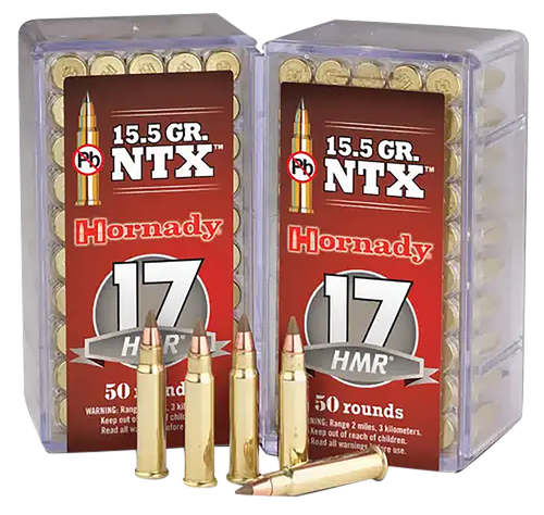 Hornady 83171 Varmint Express  17 HMR 15.5 gr Non Toxic Lead Free 50 Per Box/ 40 Case