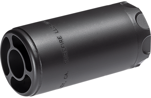 SureFire WARDEN1/2-28-BK Warden  5.56mm/7.62mm 1/2"x28 Stainless Steel Black Cerakote